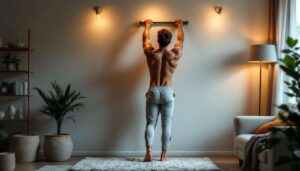5 Minuten Wand-Workout für schnelle Muskelaktivierung